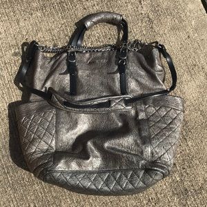 Jimmy Choo large handbag w/ tote & shoulder straps